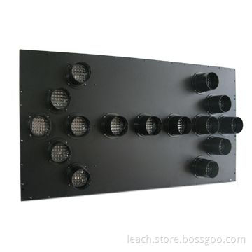15-piece LED Arrow Board with 2,400 x 1,200mm Cabinet Size and Auto Dimming Photocell